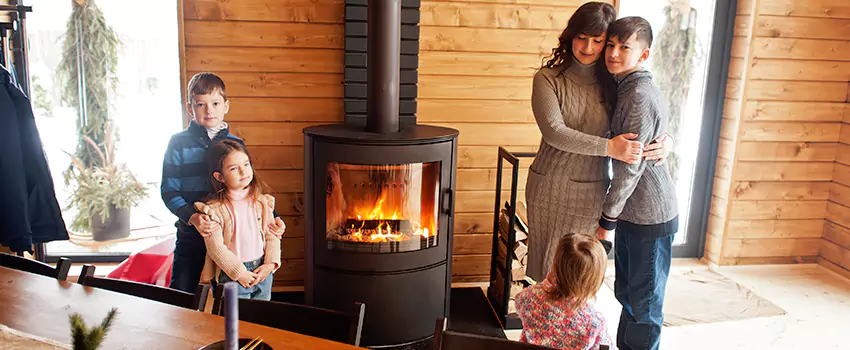 Morso Cast Iron Fireplace Insert Installation in Boise, Idaho
