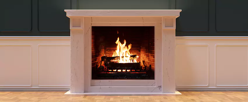 Open Flame Wood-Burning Fireplace Installation Services in Boise, Idaho