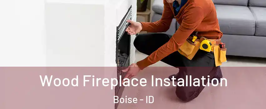  Wood Fireplace Installation Boise - ID